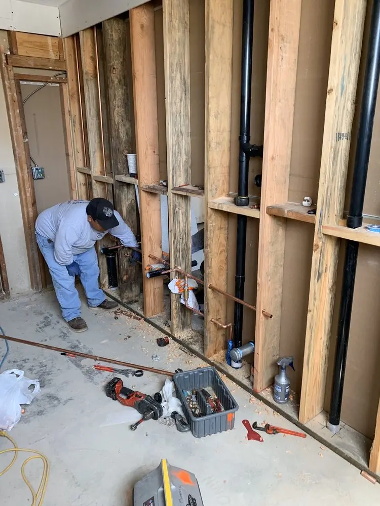 Commercial rough-in plumbing for Water Heater Replacement in Porta Bella